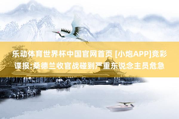 乐动体育世界杯中国官网首页 [小炮APP]竞彩谍报:桑德兰收官战碰到严重东说念主员危急